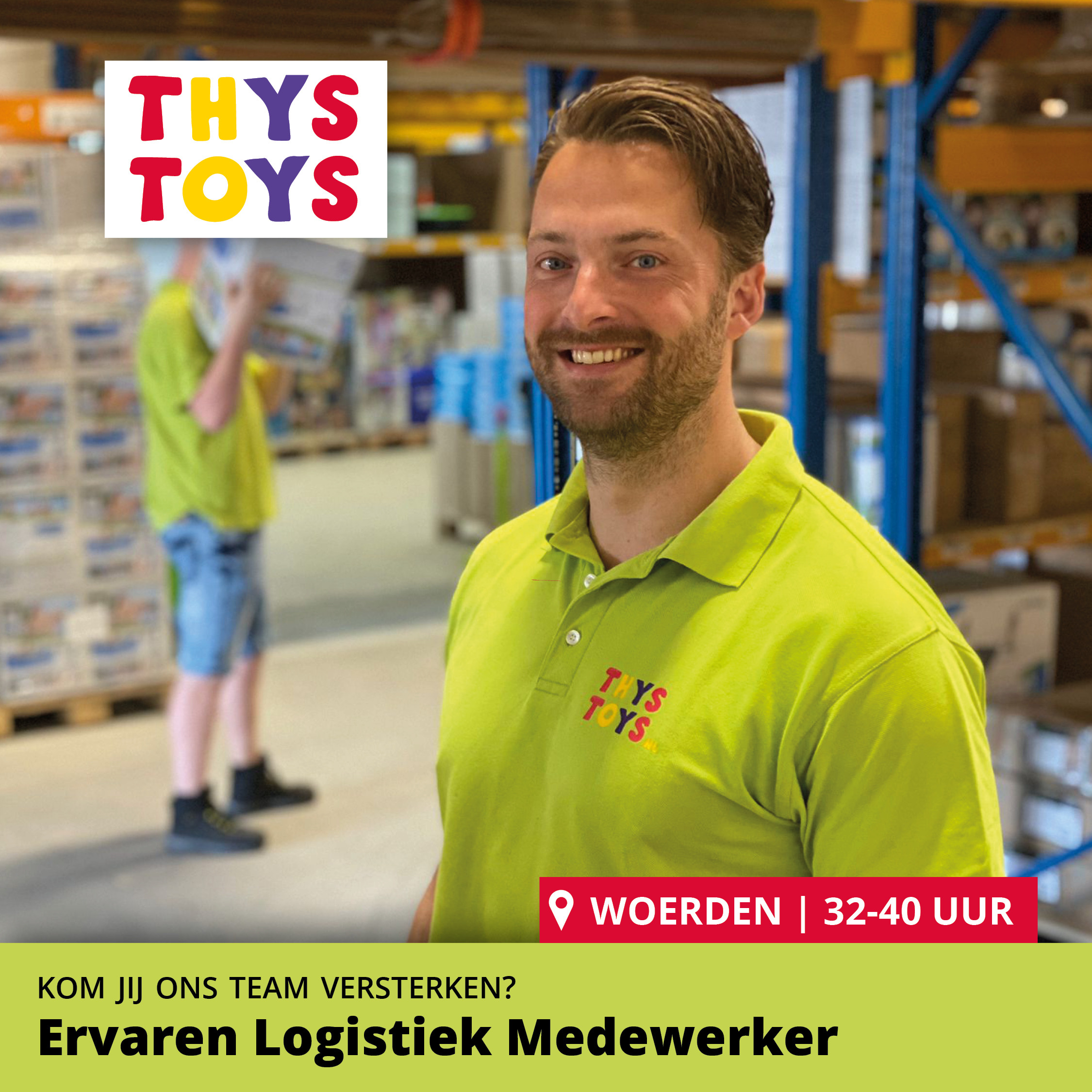 Ervaren logistiek medewerker