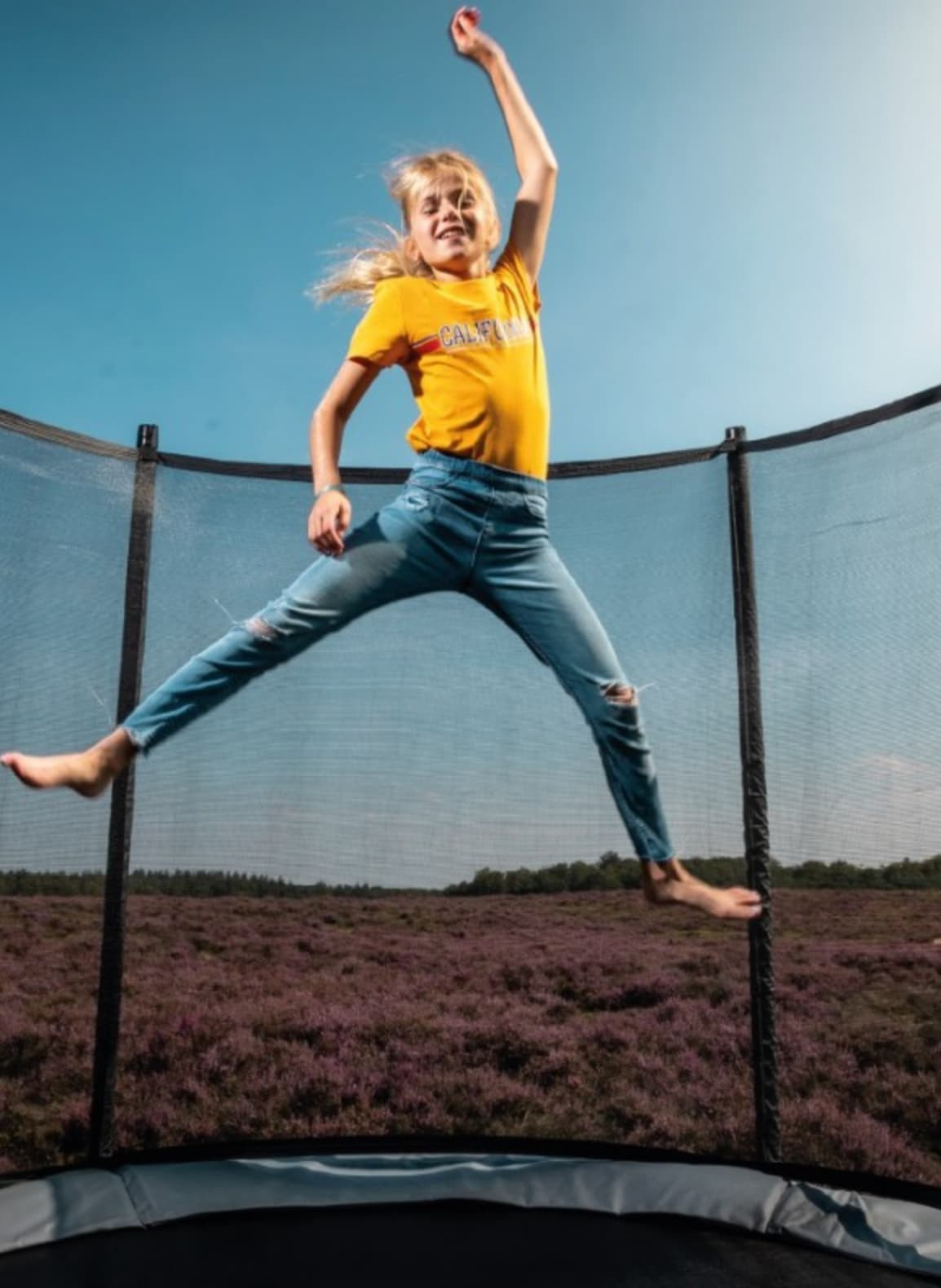 Springen maar!