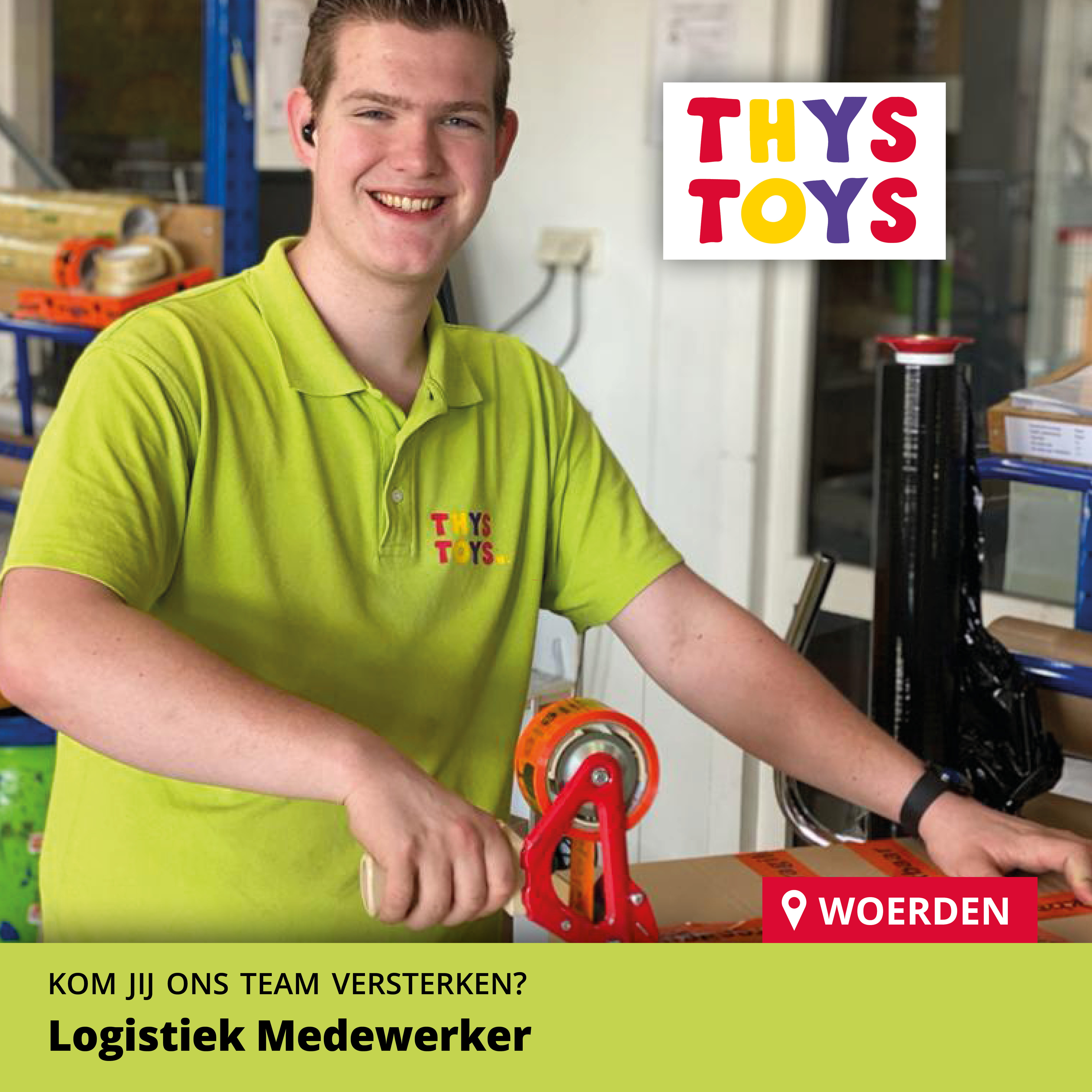 Logistiek medewerker